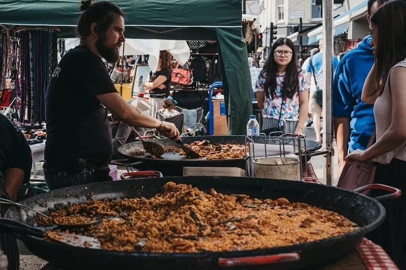 שוק פורטובלו בלונדון: מדריך קניות